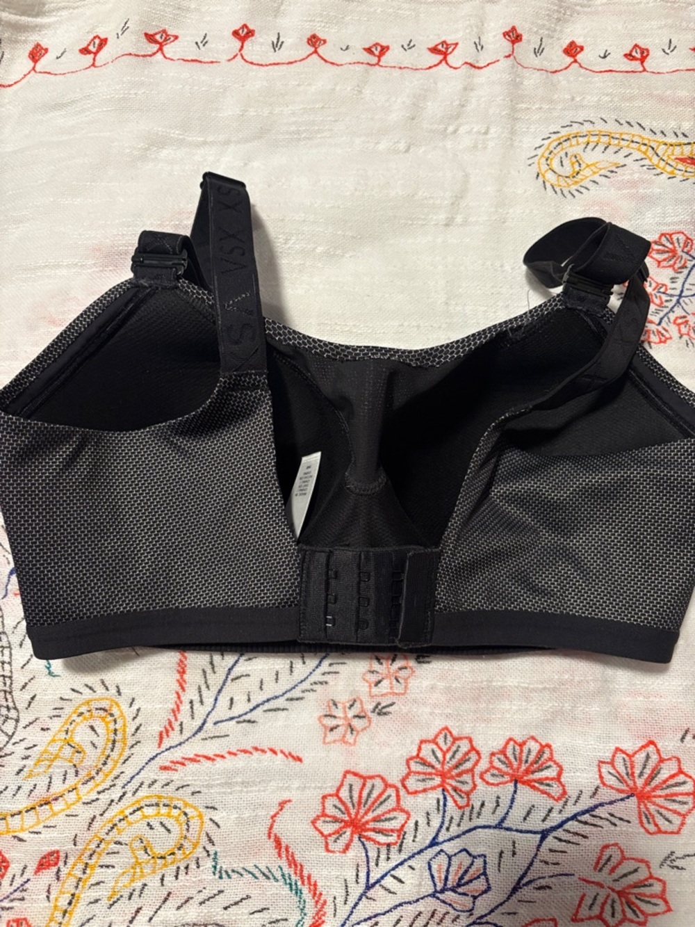 VSX Black Padded Sports Bra - Picture 4 of 5